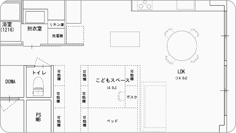 ご夫婦 + お子様1人